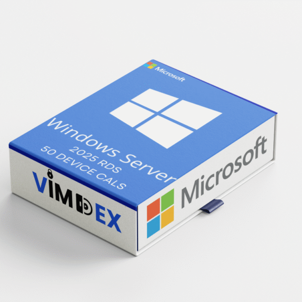 Windows Server 2016 Remote Desktop Services – 50 Device CALs Certificate